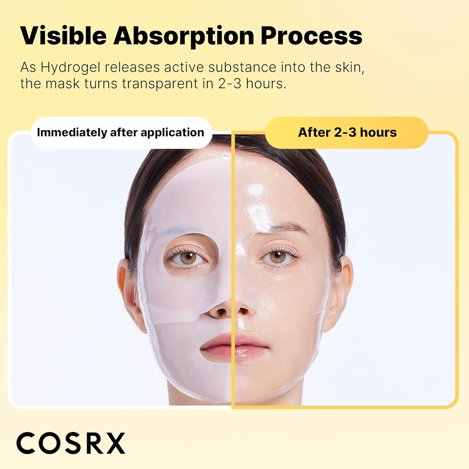 COSRX Snail 96 Essence + Hydrogel Mask 3EA- Advanced Snail 96 Mucin Serum and Glass Glow Hydrogel Collagen Face Masks, Travel Essentials, Stocking Stuffers, Korean Skin Care - Image 5